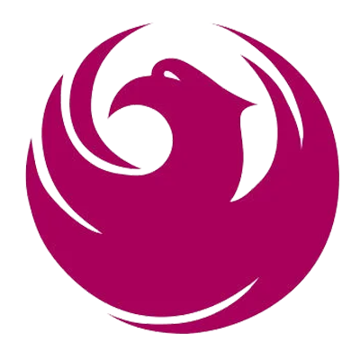 Phoenix logo representing AZ Garage Door Pros LLC, emphasizing reliable garage door services in North Phoenix, Arizona.